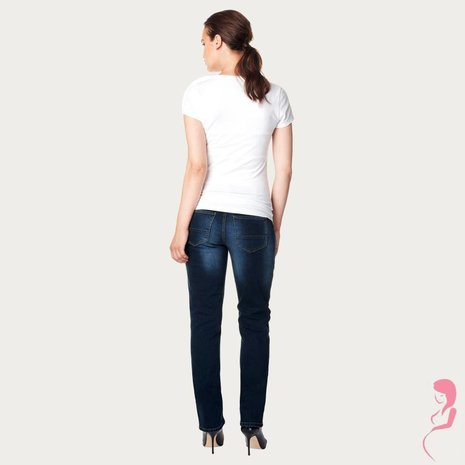 Noppies Zwangerschapsjeans Positiejeans Mena Plus Recht Dark Stone Wash Noppies Zwangerschapsjeans Positiejeans Mena Plus Recht Dark Stone Wash