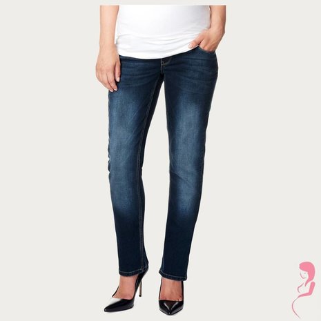 Noppies Zwangerschapsjeans Positiejeans Mena Plus Recht Dark Stone Wash Noppies Zwangerschapsjeans Positiejeans Mena Plus Recht Dark Stone Wash