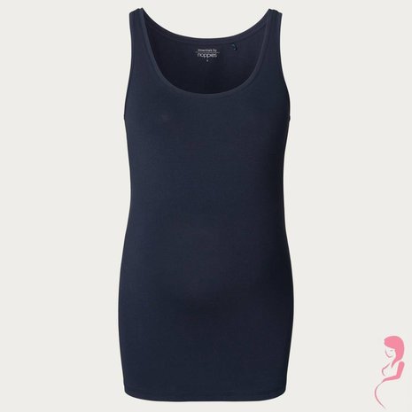 Noppies Zwangerschapstop Positietop Amsterdam Naadloos Donker Blauw Noppies Zwangerschapstop Positietop Amsterdam Naadloos Donker Blauw