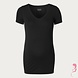 Noppies Zwangerschapsshirt V Hals Rome Korte Mouw Zwart Noppies Zwangerschapsshirt V Hals Rome Korte Mouw Zwart