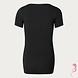 Noppies Zwangerschapsshirt V Hals Rome Korte Mouw Zwart Noppies Zwangerschapsshirt V Hals Rome Korte Mouw Zwart