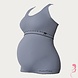 Cache Coeur Borstvoedingstop Illusion Grey Cache Coeur Borstvoedingstop Illusion Grey