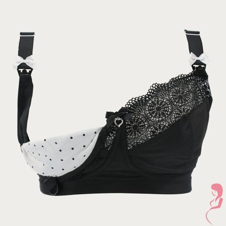 Petit Amour Borstvoedingsbh / Voedingsbh Elaya Zwart