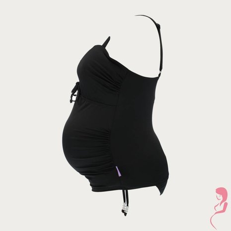 Petit Amour ZwangerschapsTankini / PositieTankini Cameron Black MaxiCup Petit Amour ZwangerschapsTankini / PositieTankini Cameron Black MaxiCup