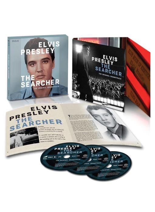 Elvis Presley , The Searcher - The original Soundtrack - 3 CD Deluxe Box Set