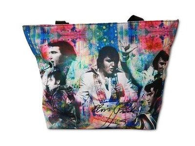 Bag - Elvis The Entertainer Collage - Large