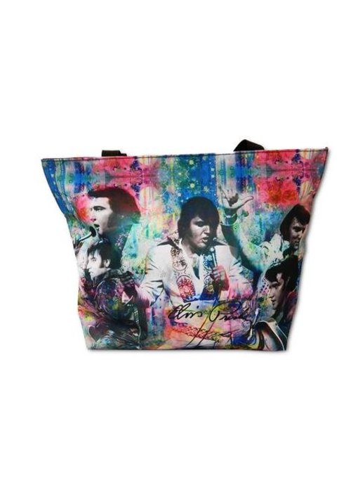 Bag - Elvis The Entertainer Collage - Large