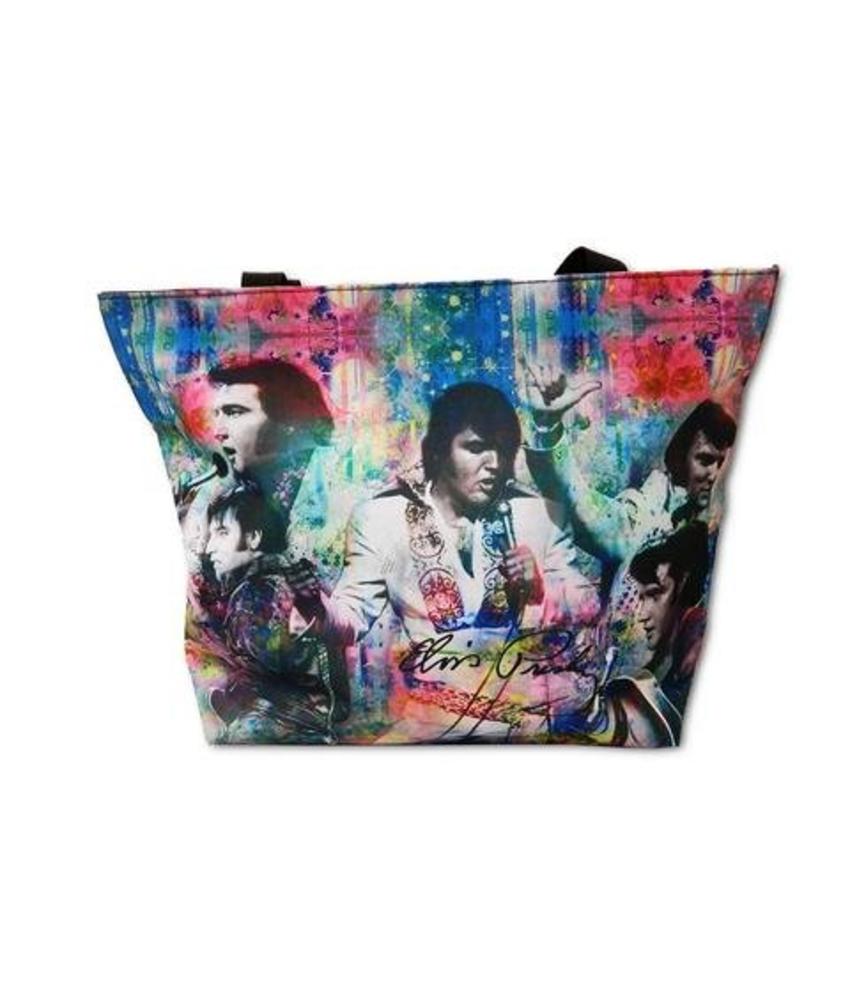 Bag - Elvis The Entertainer Collage - Large