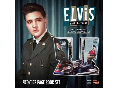 MRS - Elvis Made In Germany - The Complete Private Recordings - 4 CD -152 PageBook Set