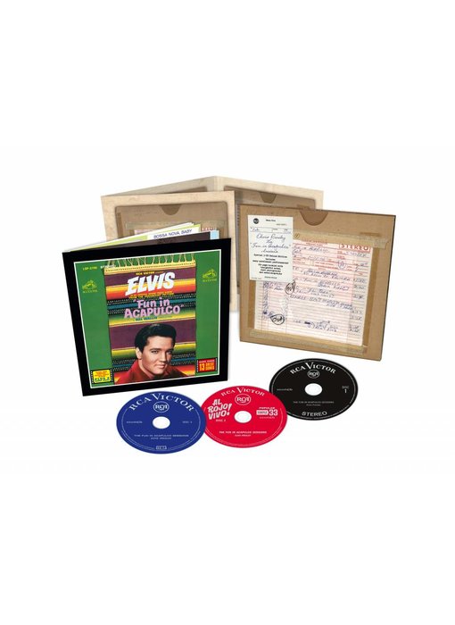 Elvis: The Fun In Acapulco Sessions - FTD - 3  CD Set