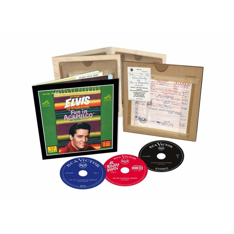 Elvis: The Fun In Acapulco Sessions - FTD - 3  CD Set