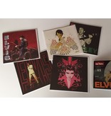 Elvis Greeting Cards - Set Of Twee Pieces