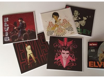 Elvis Greeting Cards - Set Of Twee Pieces