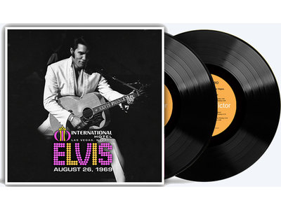Elvis Live At The International Hotel August 26, 1969 - Legacy Vinyl August 2019