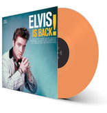 Elvis Is Back! - Alternate Cover Colored Orange Vinyl 33 RPM - Wax Time Label
