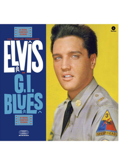 Elvis In GI Blues - 33 RPM Vinyl Wax Time Label