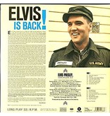 Elvis Is Back! - 33 RPM Vinyl Wax Time Label