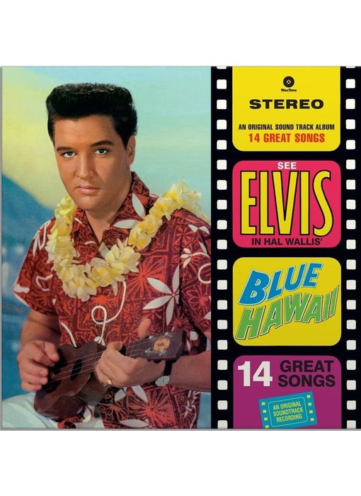 Elvis Presley Blue Hawaii - 33 RPM Vinyl Wax Time Label