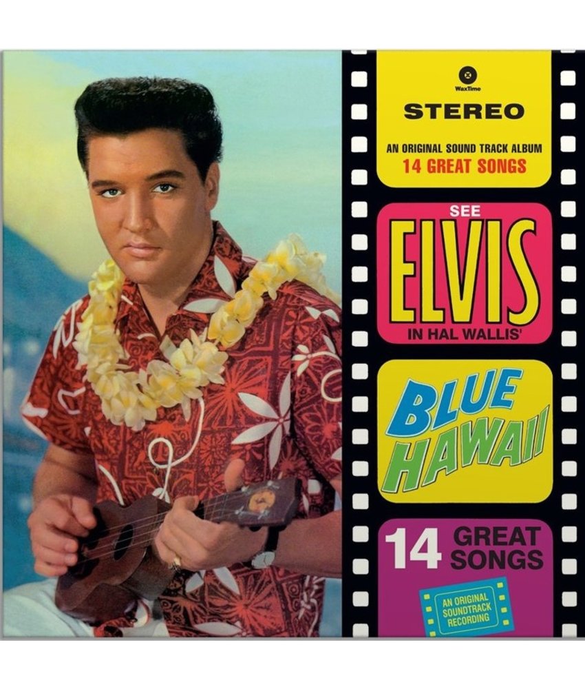 Elvis Presley Blue Hawaii - 33 RPM Vinyl Wax Time Label