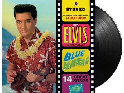 Elvis Presley Blue Hawaii - 33 RPM Vinyl Wax Time Label