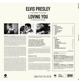 Elvis Presley In Loving You - 33 RPM Vinyl Wax Time Label - Alternate Cover