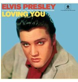 Elvis Presley In Loving You - 33 RPM Vinyl Wax Time Label - Original Cover Picture