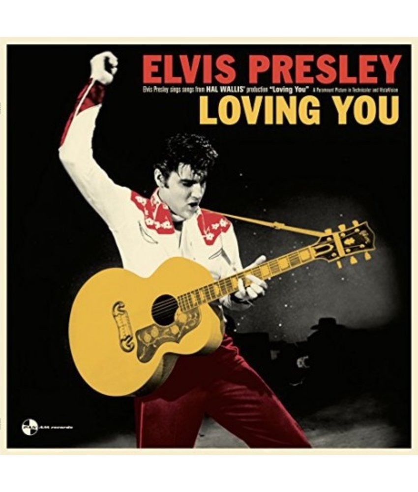 Elvis Presley In Loving You - 33 RPM Vinyl Panam Records Label - Alternate Cover