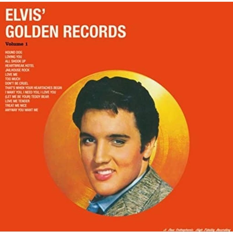 Elvis' Golden Records Vol. 1 - 33 RPM Vinyl Vinyl Lovers Label