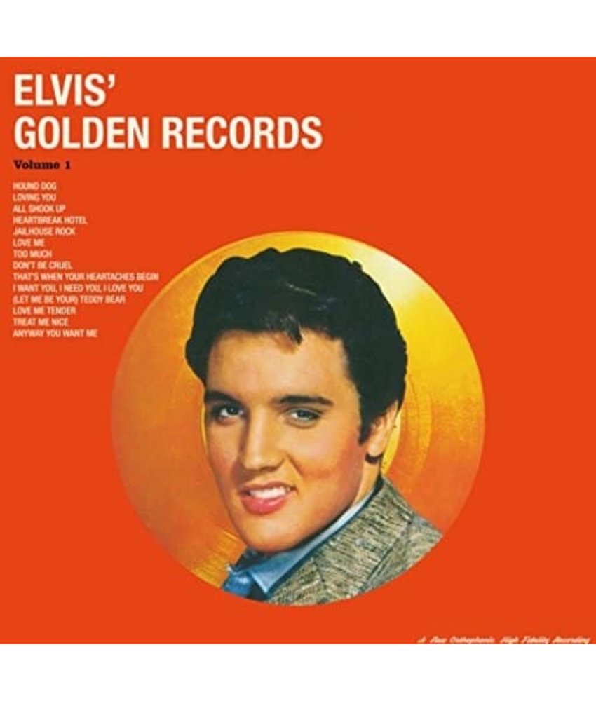 Elvis' Golden Records Vol. 1 - 33 RPM Vinyl Vinyl Lovers Label