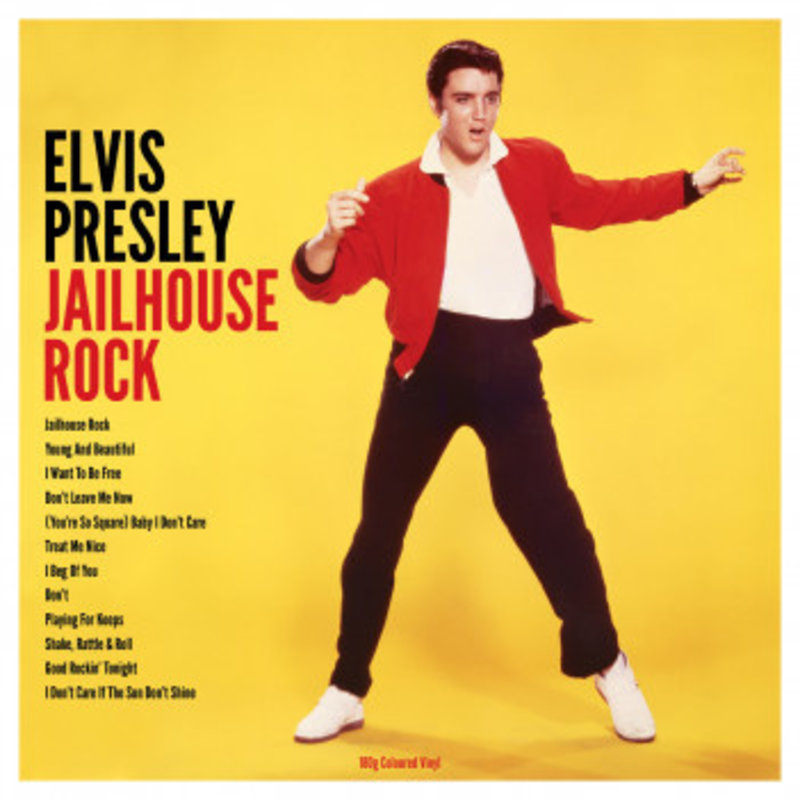 Elvis Presley Jailhouse Rock Coloured Vinyl - 33 RPM Vinyl Not Now Music Label