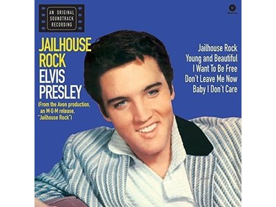 Elvis Presley Jailhouse Rock - 33 RPM Vinyl Wax Time Label