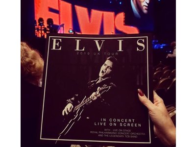 Elvis In Concert Program Book UK Tour 2019