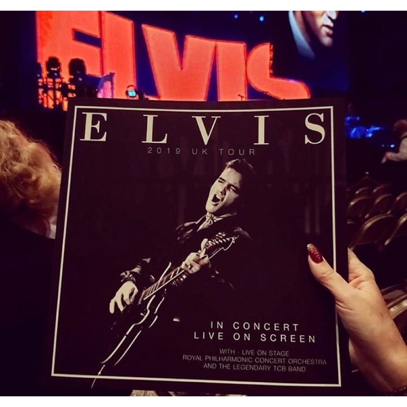 Elvis In Concert Programma Boek UK Tour 2019