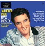 Elvis Presley Jailhouse Rock - Red Vinyl - 33 RPM Vinyl Wax Time Label