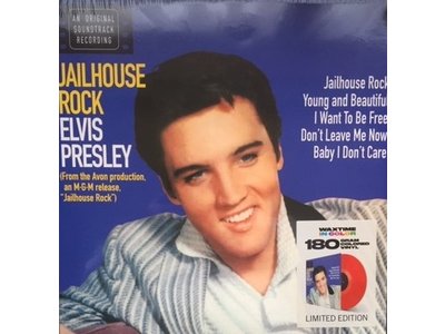 Elvis Presley Jailhouse Rock - Red Vinyl - 33 RPM Vinyl Wax Time Label