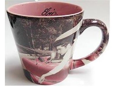 Mug Elvis In Car At Graceland