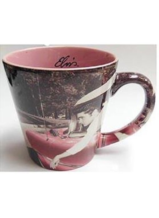 Mug Elvis In Car At Graceland