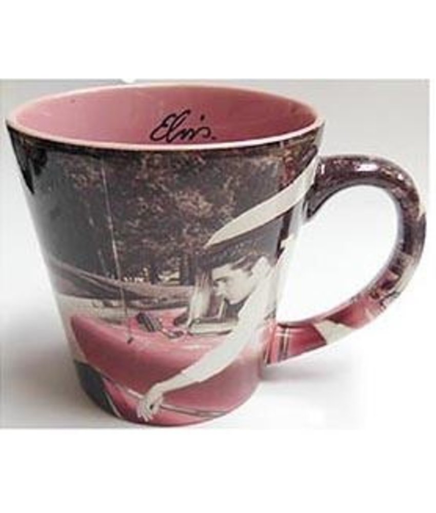 Mug Elvis In Car At Graceland