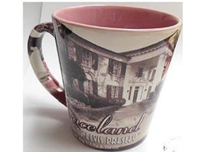 Mug Elvis In Car At Graceland