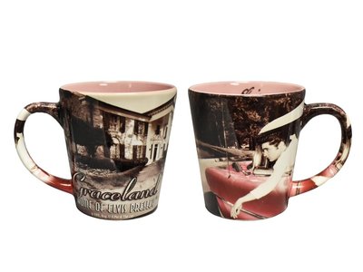 Mug Elvis In Car At Graceland