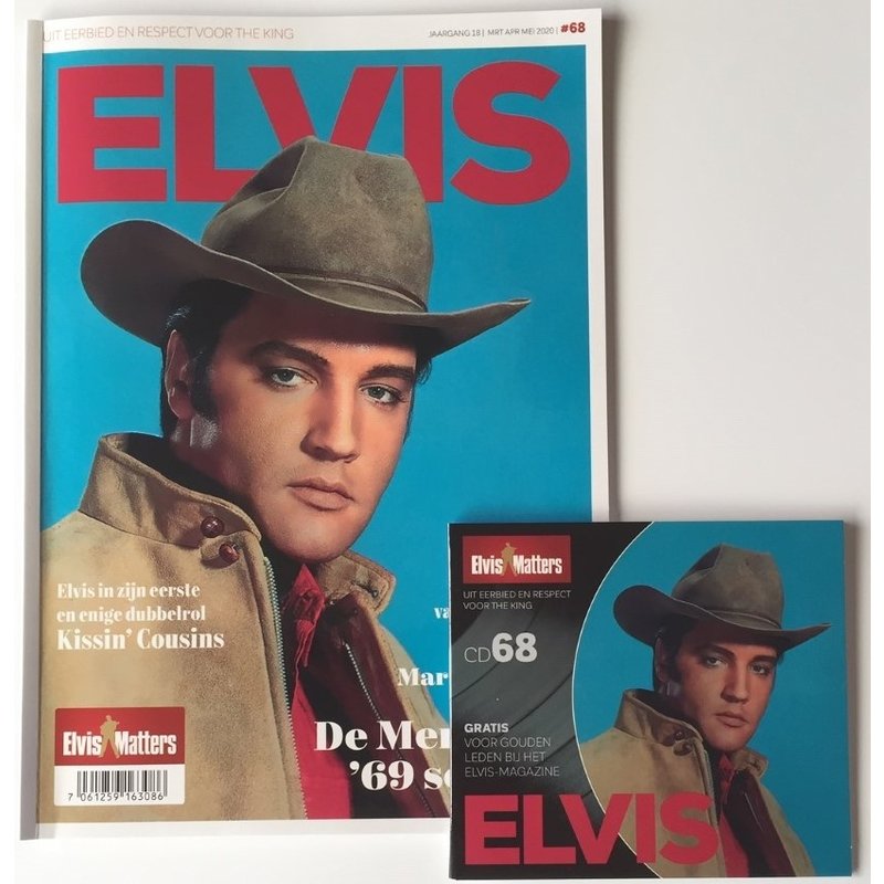 Magazine Met CD - ELVIS 68