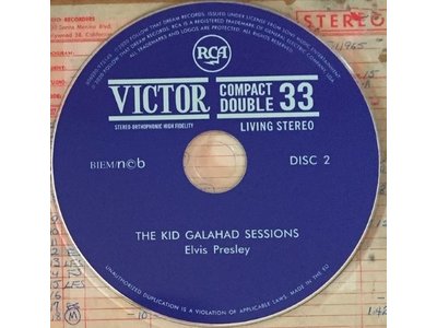 Elvis: The Kid Galahad Sessions - FTD 2-CD Set