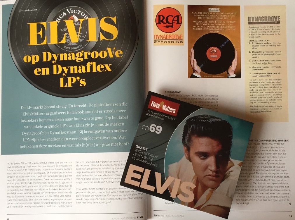 eindpunt Actief pakket Magazine With CD - ELVIS 69 - ShopElvisMatters