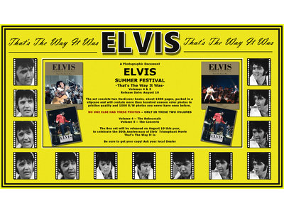 Elvis Summer Festival - The That's The Way It Was Books Vol. 4 and 5
