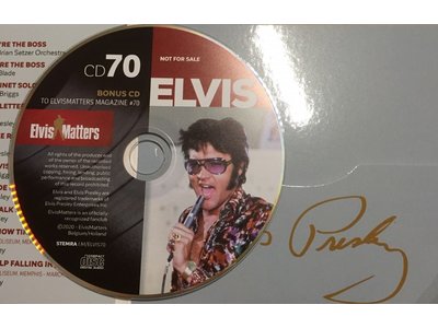 Magazine With CD - ELVIS 70