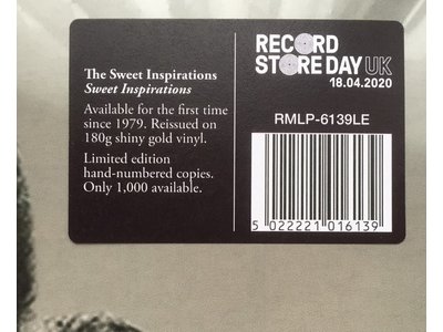 The Sweet Inspirations - Gold Colored Vinyl RSD 2020