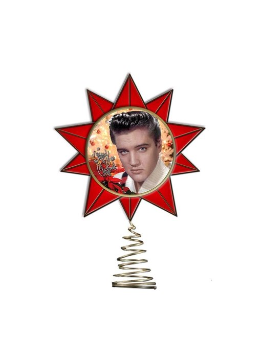 Christmas With Elvis Tree Topper Graceland Exclusive
