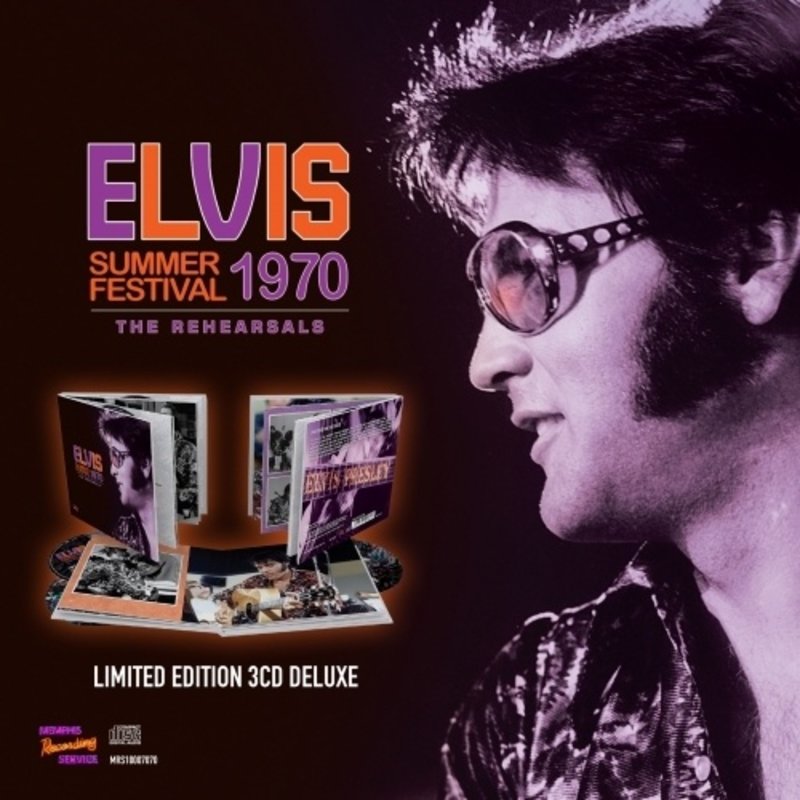 MRS - Elvis Summer Festival 1970 The Rehearsals Limited Edition 3 CD-Set