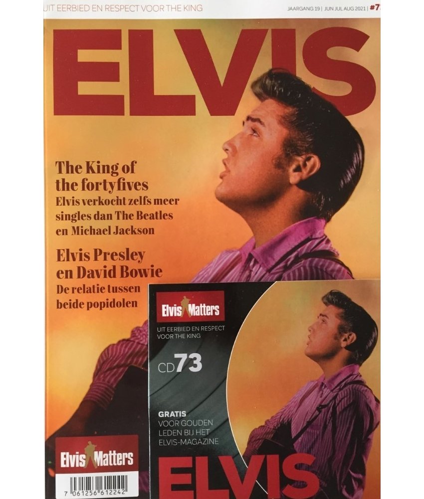 Magazine Met CD - ELVIS 73