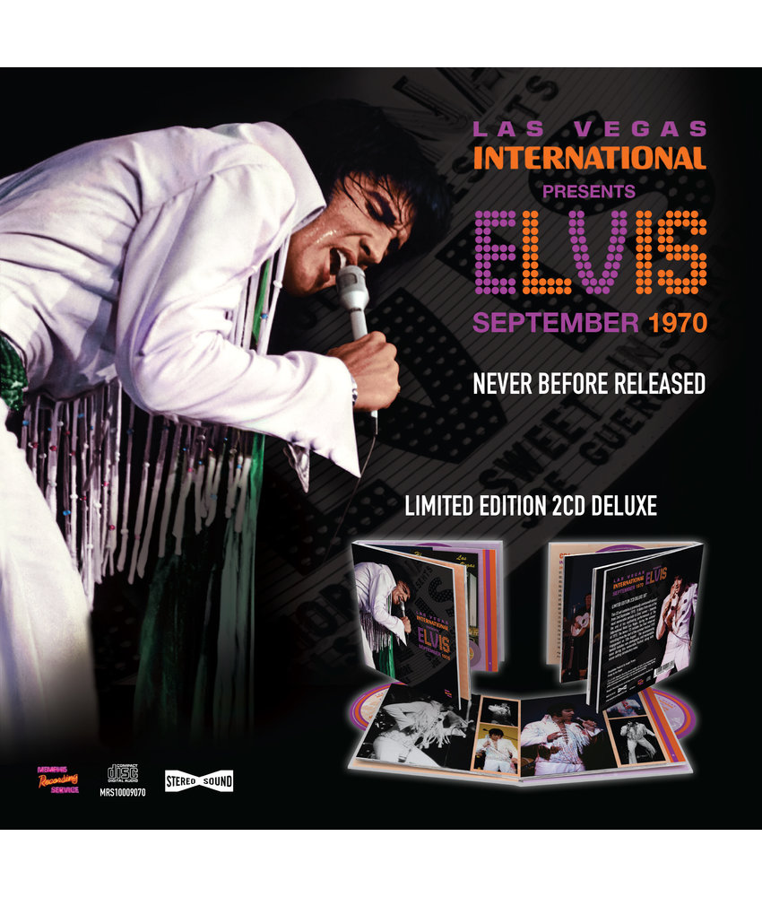 MRS - Las Vegas International Presents Elvis - September 1970 2 CD-Set Deluxe